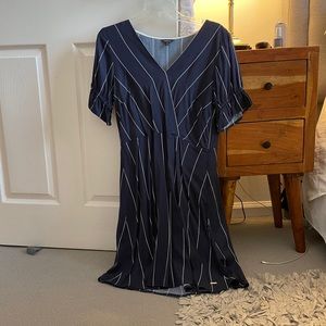 Nautica Pin Striped Dress